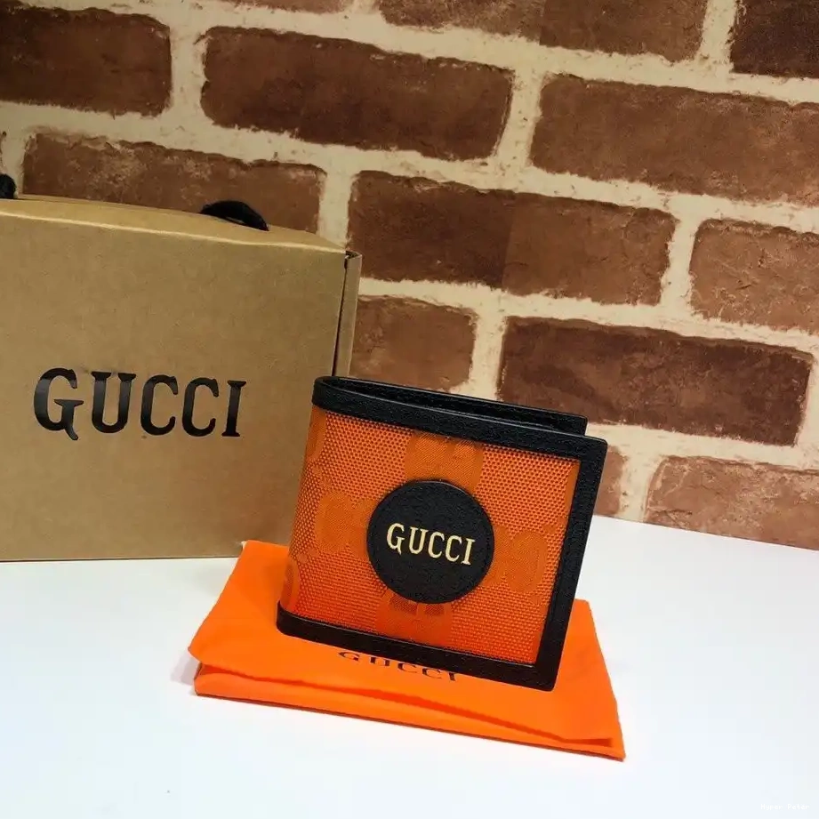 wallet Off The billfold GUCCI Grid 0607